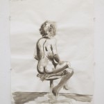 Female Model Painting From Life